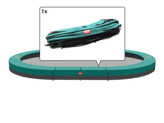 Grand Champion - InGround Padding 17 ft green