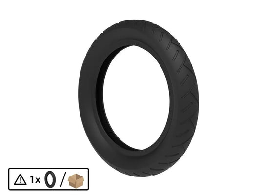 Tire 12.5x2.25-8 slick black