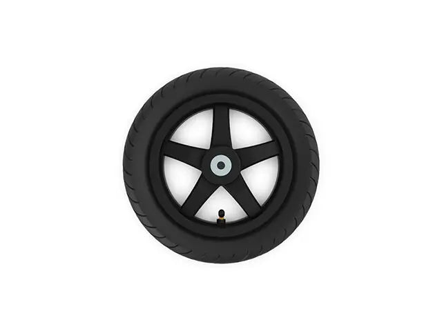 Wheel black 12.5x2.25-8 slick